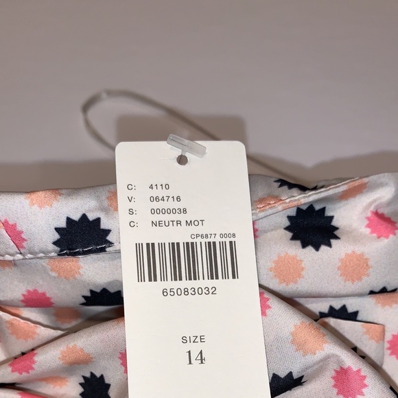 Anthro Maeve Bow-Tie One-Shoulder Tank - Picture 7 of 12